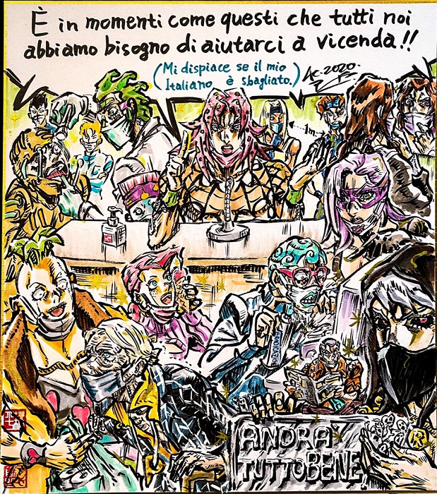 Kohei Ashiya (JoJo) manda un messaggio di supporto ai fan italiani